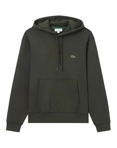 Свитшот мужской коричневый зеленый Lacoste