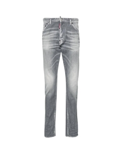 Джинсы Distressed с нашивкой логотипа Dsquared2