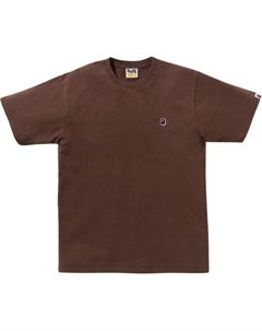 Футболка Bape Ape Head с принтом, коричневый A bathing ape®