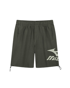 Повседневные шорты мужские, зеленый Mizuno