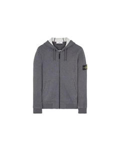 Свитшот мужской дымчато-серый смешанный цвет Stone island