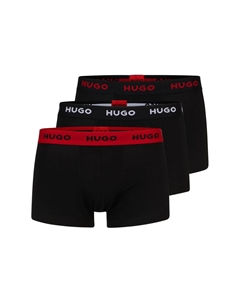 Трусы Hugo Logo с поясом, набор из трех, черный Hugo boss