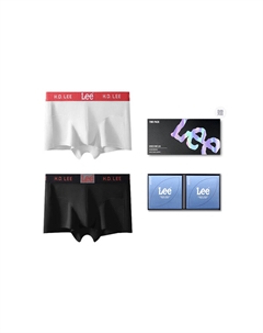 Подарочный набор мужского белья комплект из 2 полосок Lee