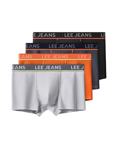 Hui guang ii generation трусы мужские 4 шт, светло-серый Lee