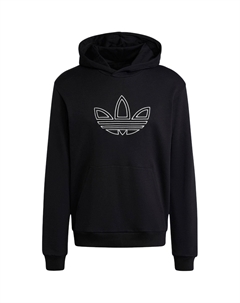 Толстовка с вышитым логотипом Adidas, черный Adidas originals