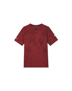 Футболка Metal Vent Tech Team Canada мужская, Dark Sports Red Color/Mtyr/Dksr Lululemon