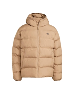 Утепленная куртка с капюшоном Adidas, желтый Adidas originals