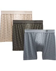 Мужские трусы 1 комплект 3 штуки, коричневый/синий Lululemon