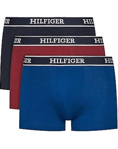 Боксеры с логотипом упаковка три штуки, черный Tommy hilfiger