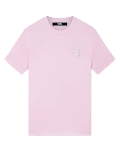 Футболка KARL LAGERFELD SS25 мужская светло-розовая Karl lagerfeld / karl lagerfeld jeans