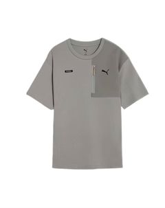 Футболка Desert Road мужская светло-серая 62, светло-серый Puma
