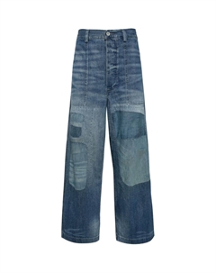 Потертые джинсы с широкими штанинами Polo ralph lauren