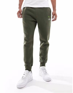 Джоггеры с логотипом Club Bowerman цвета хаки Nike