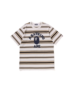 Футболка в полоску, хаки A bathing ape®
