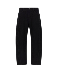 Брюки Twisted Workwear, черный Lemaire
