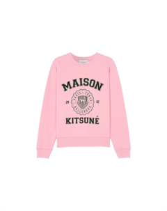 Maison Kitsune Свитшот мужской розовый Maison kitsuné