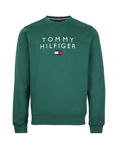 Зеленый мужской свитшот Tommy hilfiger