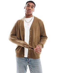 Свободный вязаный кардиган Richmond коричневого цвета Levi's®