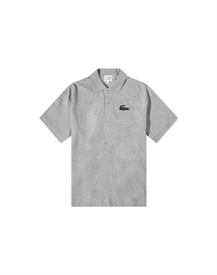 Поло мужское серое SS23, серый Lacoste