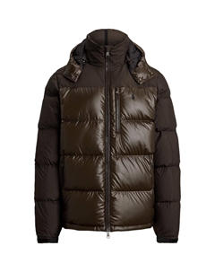 Утепленная куртка-бомбер, коричневый Polo ralph lauren