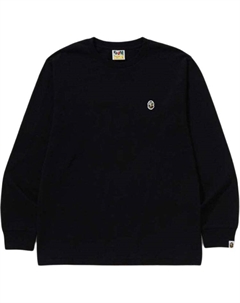 Bape Abc Camo One Point лонгслив, черный A bathing ape®