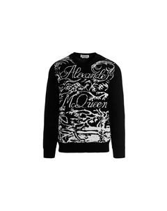 Свитер мужской черный Alexander mcqueen
