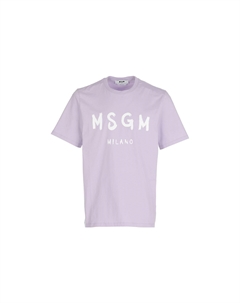 Футболка мужская светло-фиолетовая Msgm
