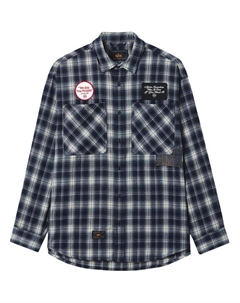 Мужская рубашка, синий Alpha industries