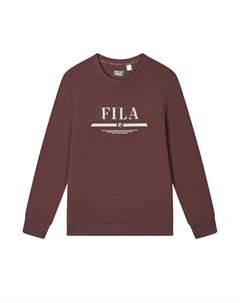 Свитшот мужской Bergini Burgundy, Bergini Burgundy Fila