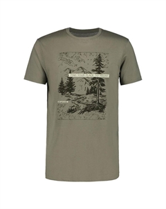 Футболка с приятным мягким принтом из органического хлопка для мужчин - Mosbach Icepeak