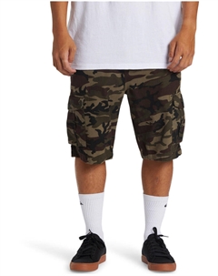 Шорты-карго CRUCIAL BATTLE CARGO зеленые мужские Quiksilver