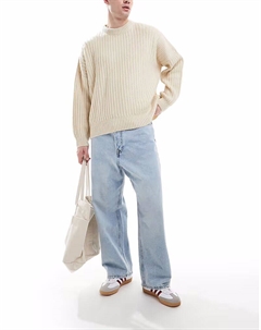 Джинсы Ron Skate Fit светло-голубого цвета Jack & jones