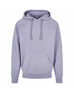 Толстовка Overdyed-grandes Tailles, фиолетовый Urban classics