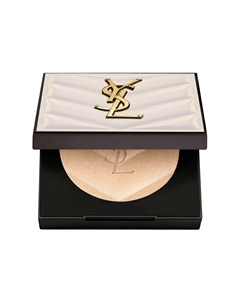 Кожаный шиммер-хайлайтер 2025 легко растушевывается осветляет тон кожи 5г Saint laurent