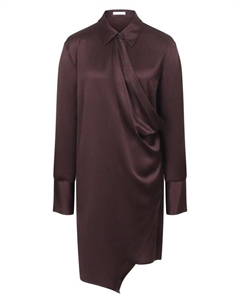 Атласное платье Helmut lang