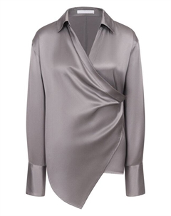 Атласная блузка Helmut lang