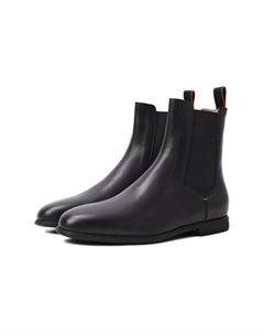 Кожаные челси Santoni