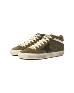 Замшевые кеды Mid Star Golden goose deluxe brand