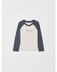 Лонгслив с принтом детский Sela