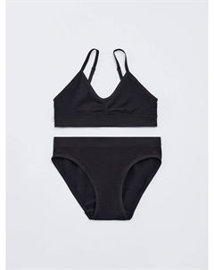 Набор из топа и трусов-слипов для девочек Sela