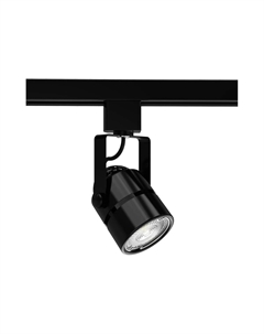 Светильник трековый Track Light Bulb цилиндр GU10 220V IP20 60х145мм черный однофазный Gauss