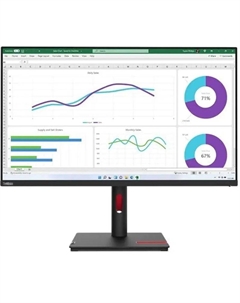Монитор 31,5" ThinkVision T32h-30 63D3GAT1UK 2560x1440, LED, 16:9, IPS, 350cd, 1000:1, 4ms, 178гр/178гр, HDMI, 60Hz, HAS, Piv, DP USB, black Lenovo