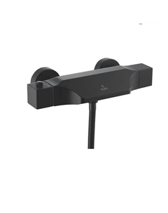 Смеситель для ванны R3702H с термостатом цвет Черный Rose