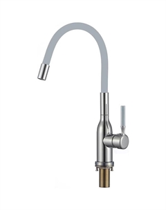 Смеситель для кухни S-2804A04 цвет Хром Серый Savol