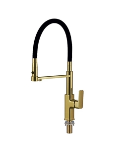 Смеситель для кухни S-L1808C-01 цвет Бронза Черный Savol