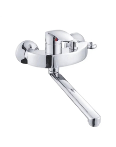 Смеситель для ванны S5502 универсальный цвет Хром Shevanik