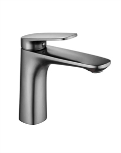 Смеситель для раковины S8501T цвет Оружейная сталь Shevanik