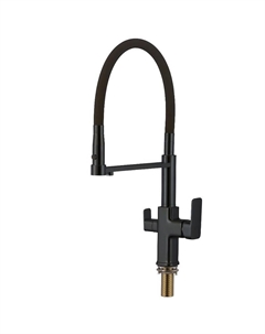 Смеситель для кухни S-L1809H-01 цвет Черный Savol