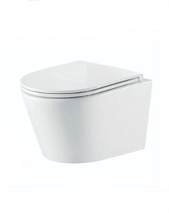 Унитаз Nantes 23013 подвесной цвет Белый с сиденьем Микролифт Nofer