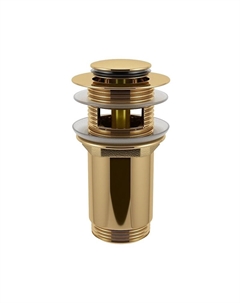 Донный клапан Drainage System 182131000 click-clack цвет Золото Wellsee